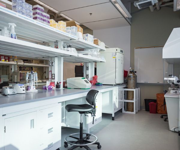 Biology lab at Carleton University.