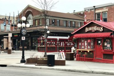 This is a picture of the Bevertails location in Ottawa's ByWard Market.