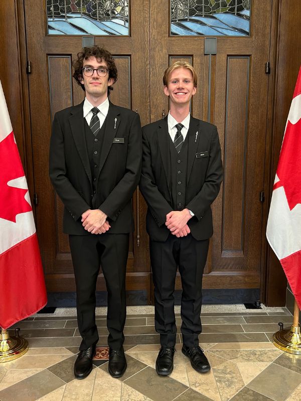 Carleton University House of Commons Parliamentary Pages.