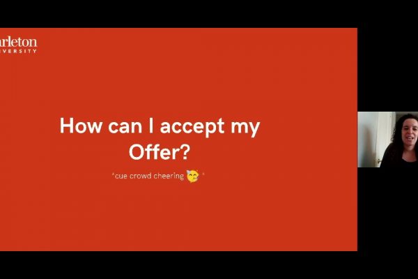 Watch Video: Reading and Accepting your Offer